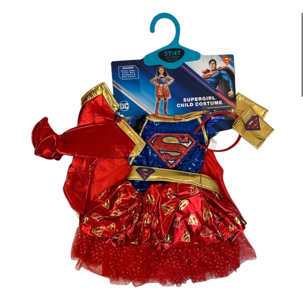 DC super women girls costume